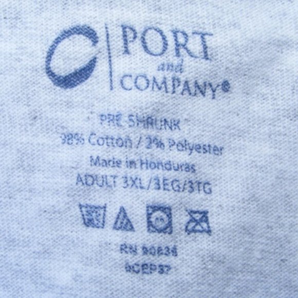 GRAND PRAIRIE AIRHOGS Tee, 3xl, Gray, Defunct, Short sleeves, TX, Cotton Blend - Picture 4 of 4